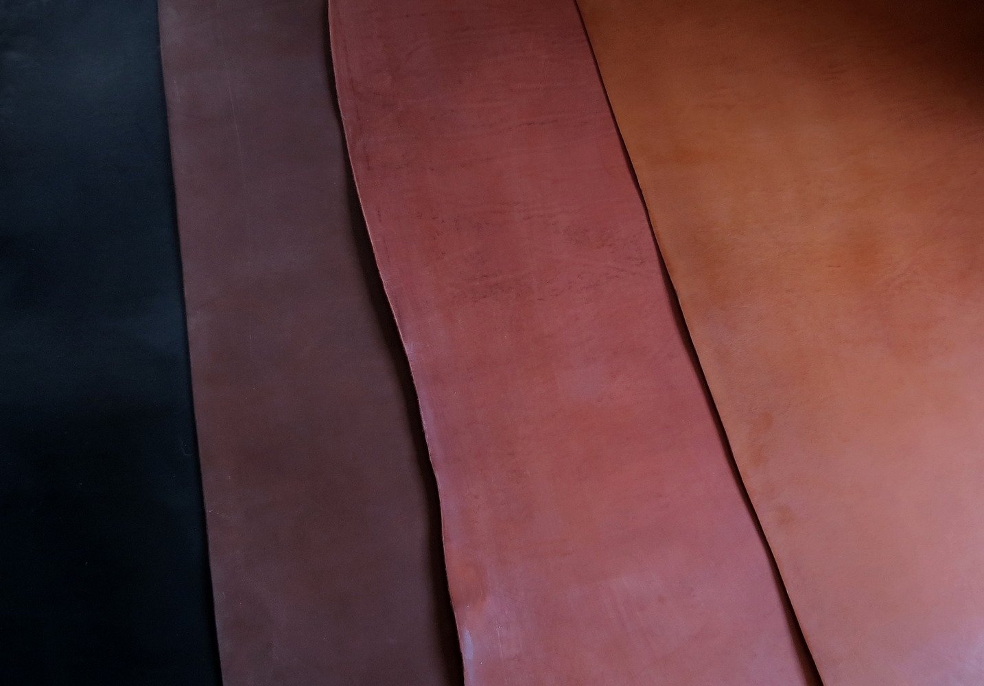 choix de couleur de cuir pour sur mesure